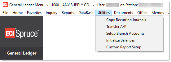 General_Ledger_Utilities_Menu