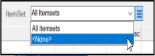 ItemSet_Selection