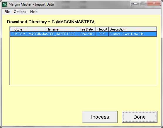 Margin_Master_Import