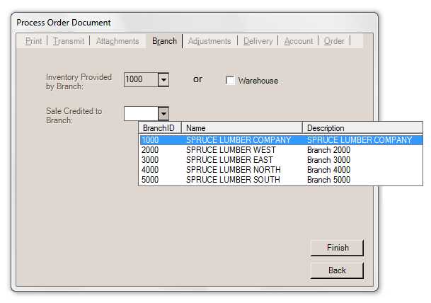 Main Menu > Point of Sale > Orders > Process (F12)