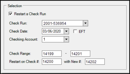 Payables_Disbursements_RestartCheckRun