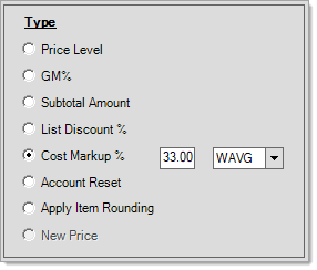 PointofSale_RepriceF6_CostMarkup