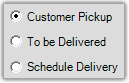 Order Delivery Choices