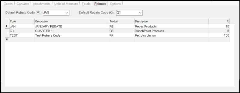 Vendor_Maintenance_Rebates